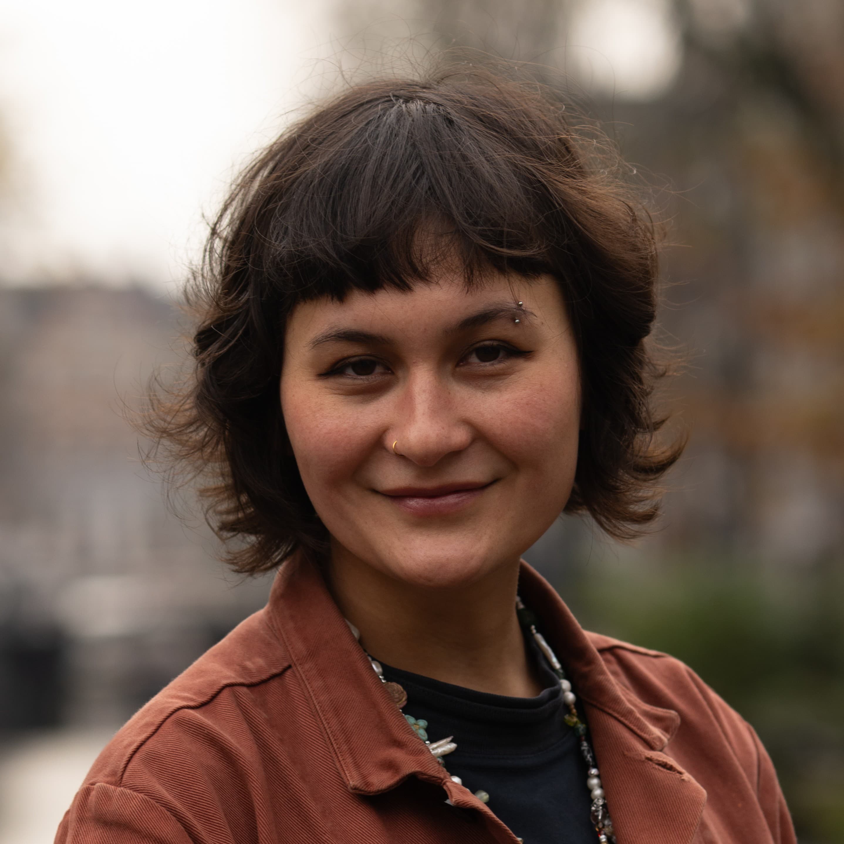 Portret van Nina Boelsums